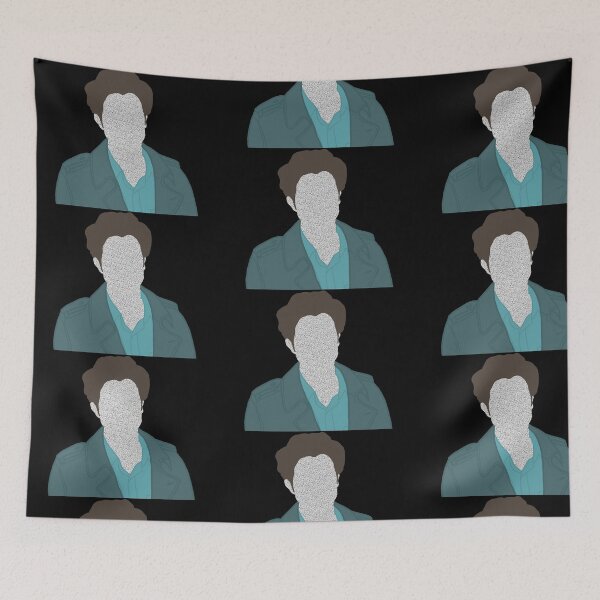 Item preview, Edward Cullen diamonds mask poster sticker designed and sold by maiawright-art.