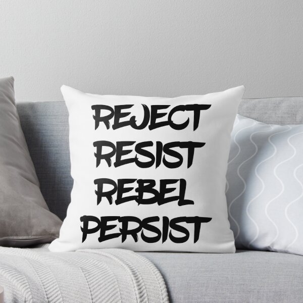 Item preview, Reject resist rebel persist  designed and sold by Md1982.