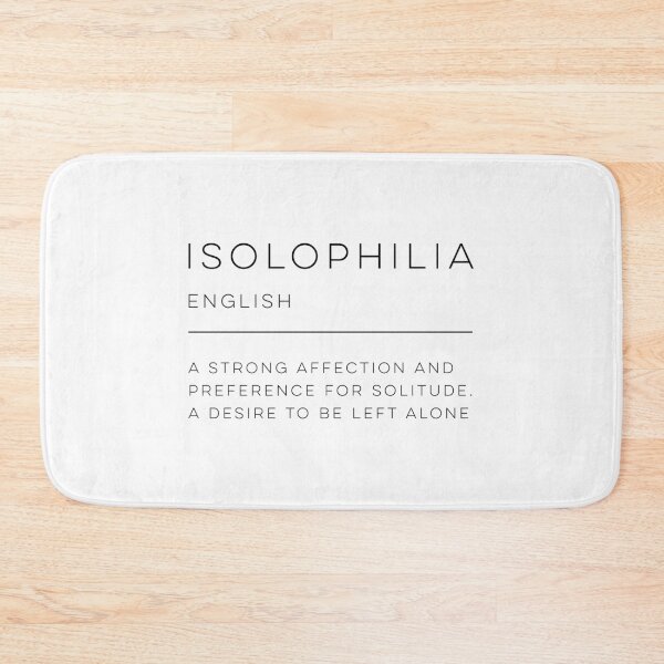 Artikelvorschau, Isolophilie Definition entworfen und verkauft von wisemagpie.