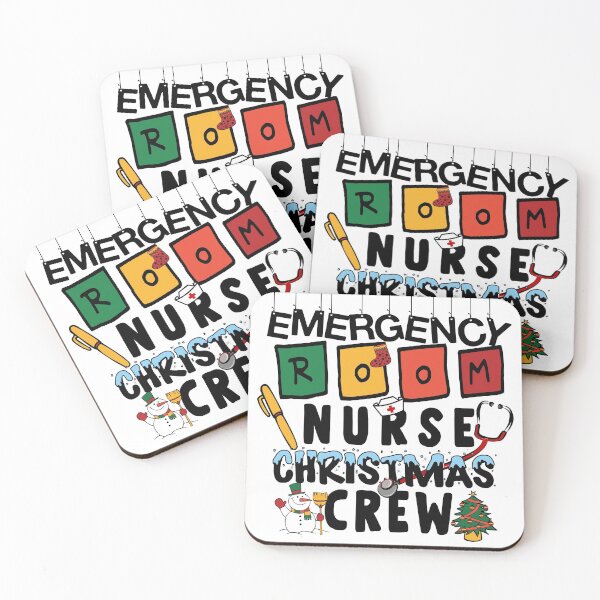 Item preview, Emergency Room Nurse Christmas Crew designed and sold by rokojin.