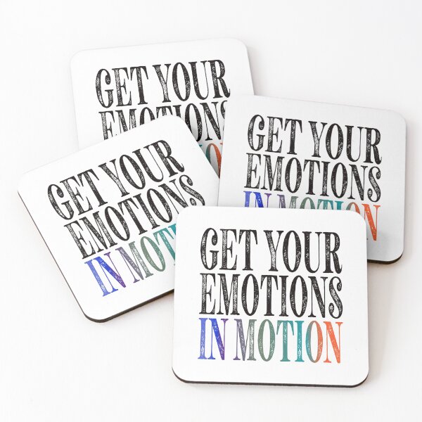 Item preview, Get Your Emotions In Motion Essential Classic Sticker And Shirt Design designed and sold by Glike.