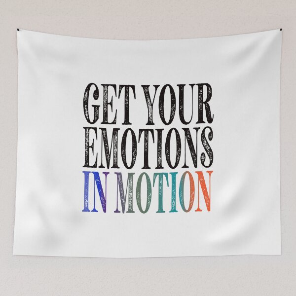 Item preview, Get Your Emotions In Motion Essential Classic Sticker And Shirt Design designed and sold by Glike.