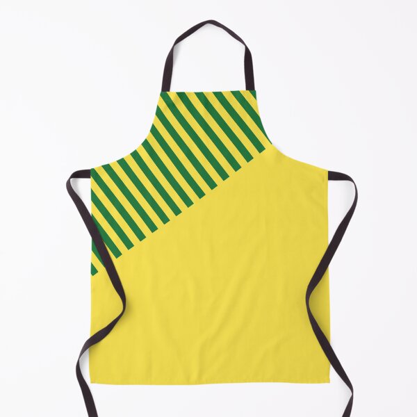 Item preview, Norwich City 1989 - 1992 Retro Green & Yellow Stripes designed and sold by Sporting Colour.
