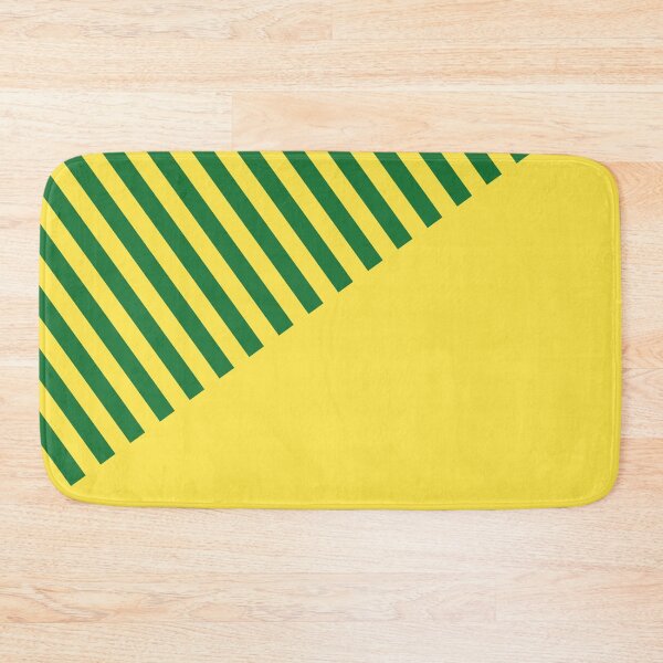 Item preview, Norwich City 1989 - 1992 Retro Green & Yellow Stripes  designed and sold by Sporting Colour.
