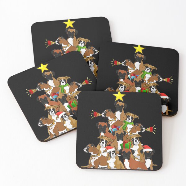 Item preview, Boxer Dog Tree Christmas Sweater Xmas For Dog designed and sold by MarcelaSoto.