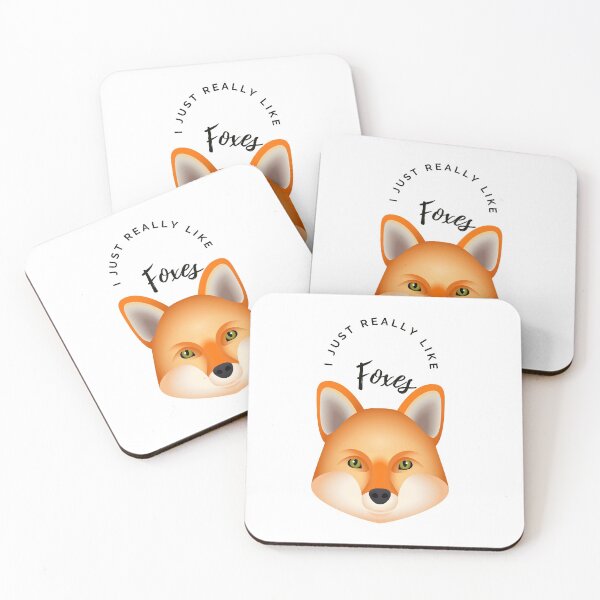 Item preview, I just really like foxes collections 9 designed and sold by kyds.