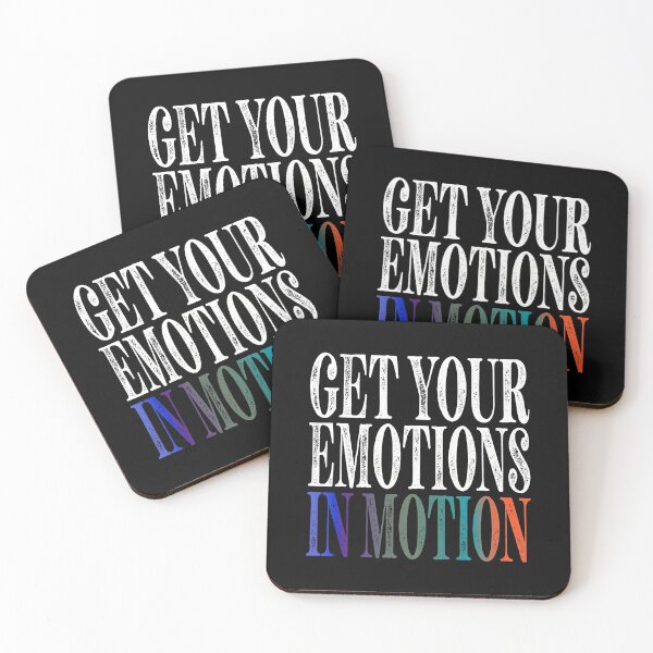 Item preview, Get Your Emotions In Motion Essential Classic Sticker And Shirt Design designed and sold by Glike.