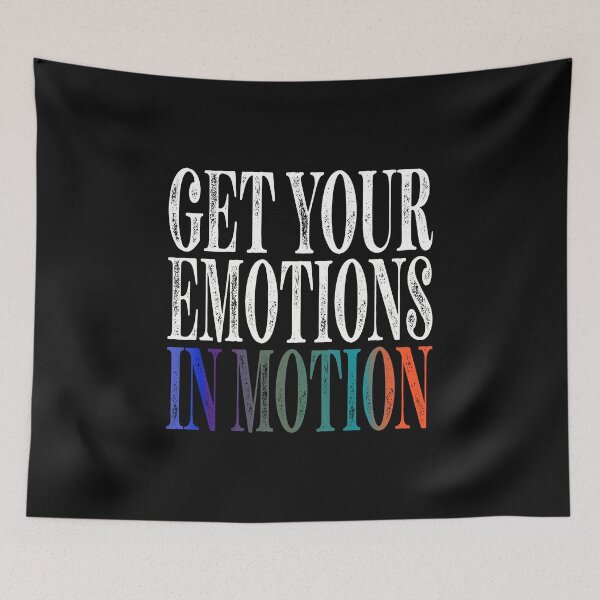 Item preview, Get Your Emotions In Motion Essential Classic Sticker And Shirt Design designed and sold by Glike.