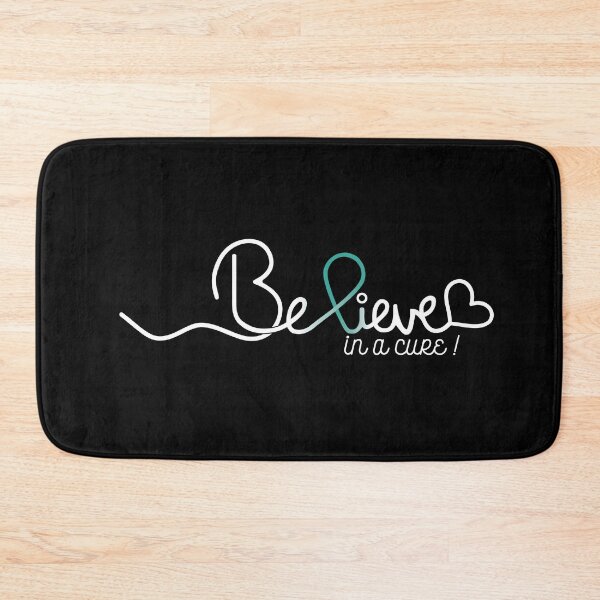 Item preview, Believe- Ovarian Cancer Awareness Gifts for Women Ovarian Cancer Support Ribbon designed and sold by Awarenessshop.