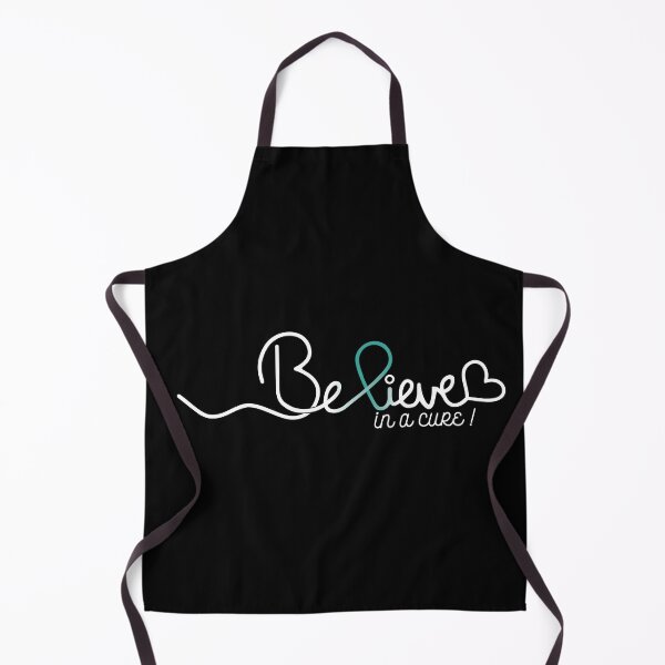 Item preview, Believe- Ovarian Cancer Awareness Gifts for Women Ovarian Cancer Support Ribbon designed and sold by Awarenessshop.