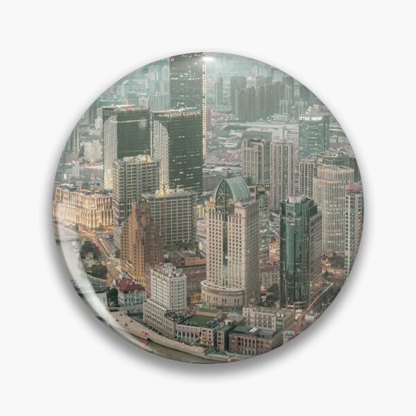 Item preview, Lujiazui District Aerial View, Shanghai, China designed and sold by DFLC Prints.