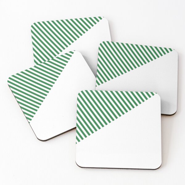 Item preview, Norwich City 1989 - 1992 Retro Green & White Stripes  designed and sold by Sporting Colour.