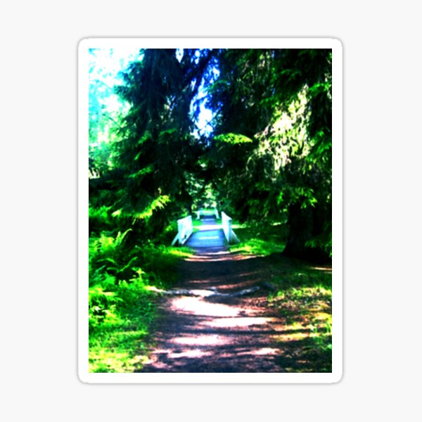 Bridge to fairyland Sticker