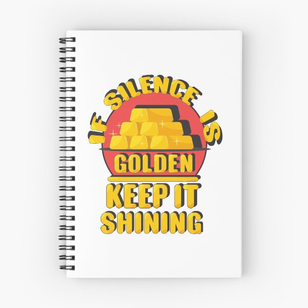 Item preview, Silence is golden designed and sold by hitpointer.