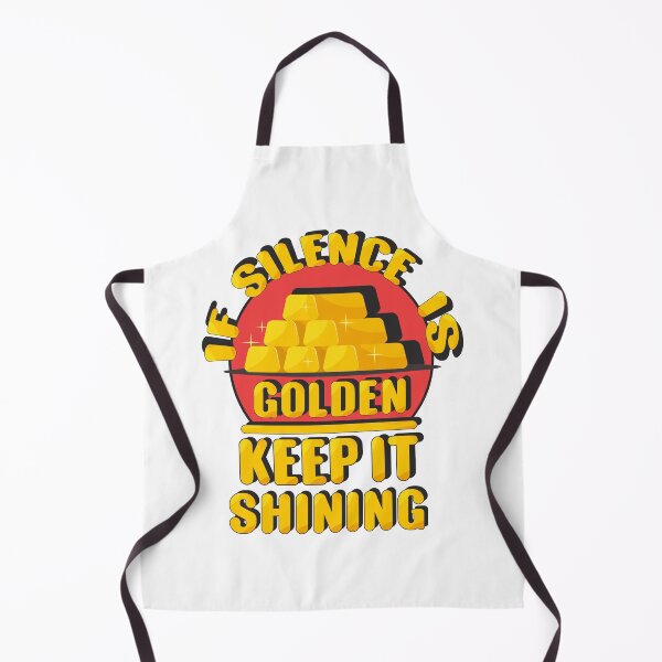 Item preview, Silence is golden designed and sold by hitpointer.