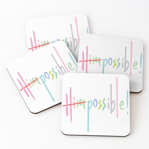 Item preview, Him-possible (Matt. 19:23-30) designed and sold by Feather-Apparel.