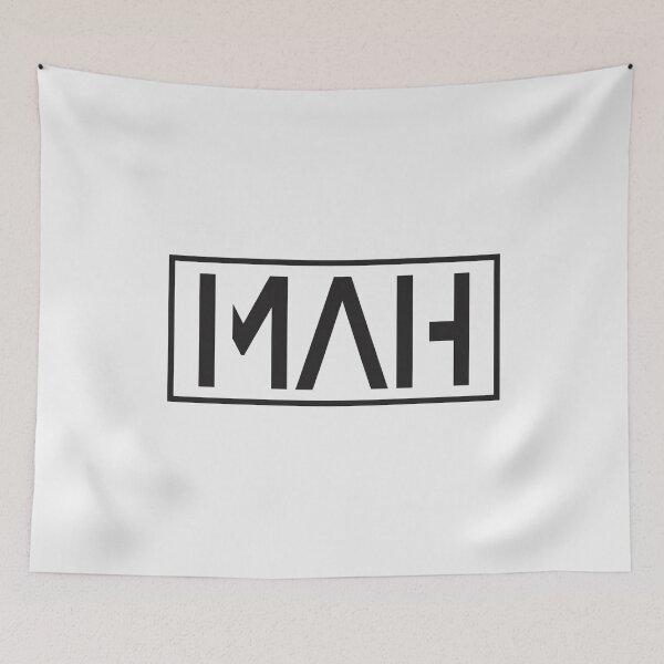 Item preview, Max and Harvey - MAH Black Artwork designed and sold by Ideas-Heaven.