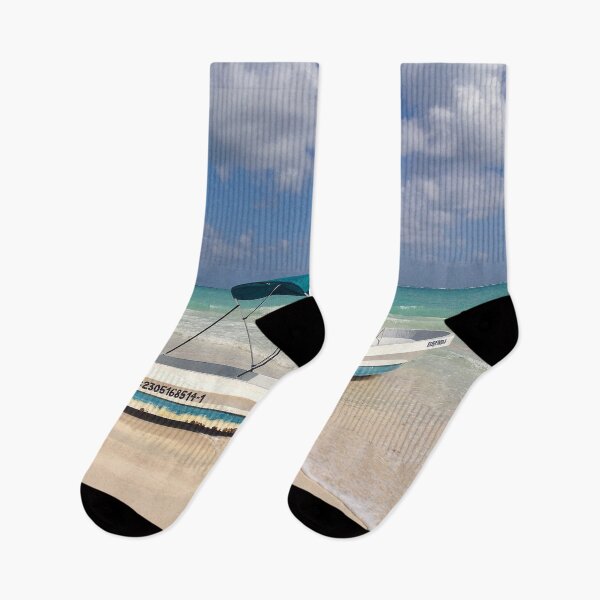 Item preview, Crystal Clear Blue Ocean Blue Sky Beach Holiday designed and sold by comcamworld.