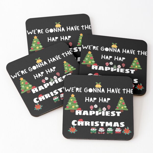 Item preview, We're Gonna Have The Hap Hap Happiest Christmas designed and sold by The Full Cart.