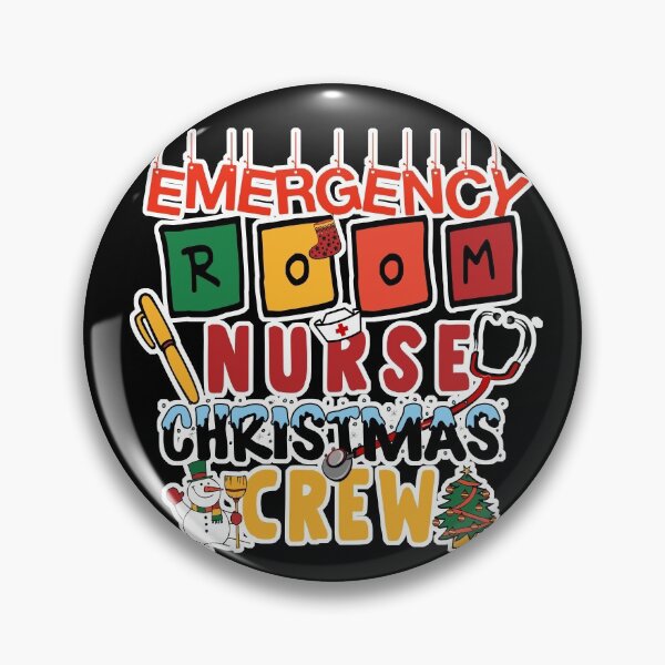 Item preview, Emergency Room Nurse Christmas Crew designed and sold by rokojin.