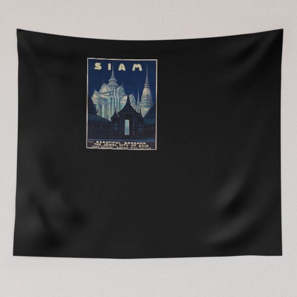 Artikelvorschau, retro iconic Siam entworfen und verkauft von CorasPosters.