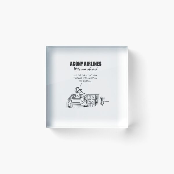 Item preview, Agony Airlines: Scary Landing. designed and sold by ChrisManno.