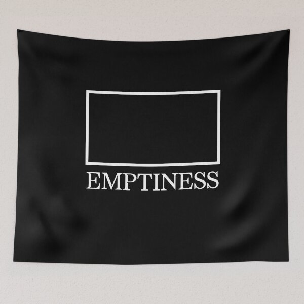 Item preview, nought, EMPTINESS t-shirt designed and sold by LEByasser.