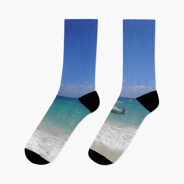 Item preview, Crystal Clear Blue Ocean Blue Sky Beach Holiday designed and sold by comcamworld.