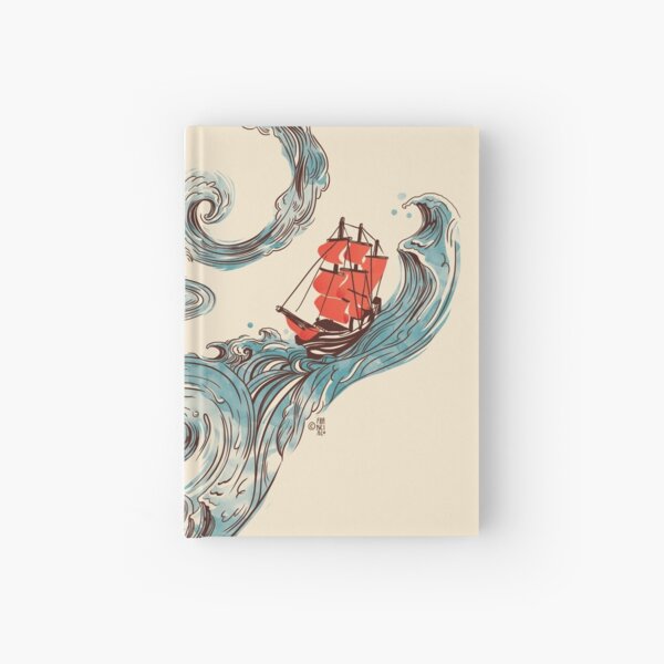 Water Ampersand Hardcover Journal