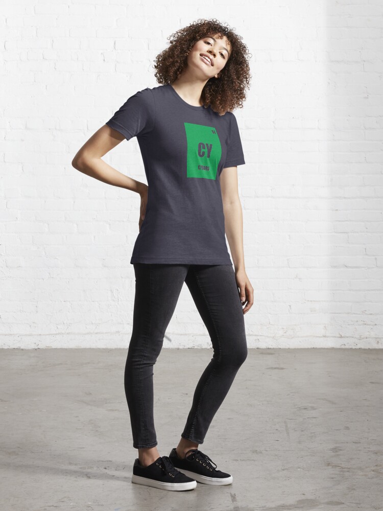 Alternate view of Cyborg Element Essential T-Shirt