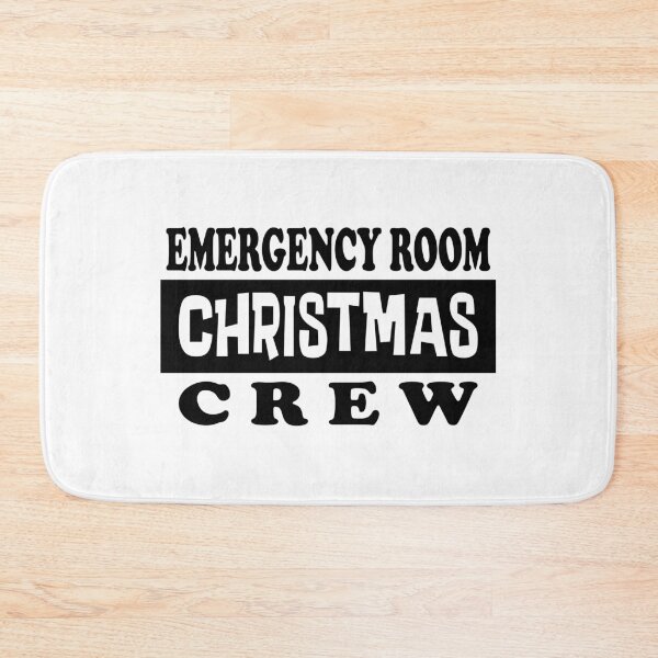 Item preview, Emergency Room Christmas Crew Essential Classic Sticker And Shirt Design designed and sold by Glike.