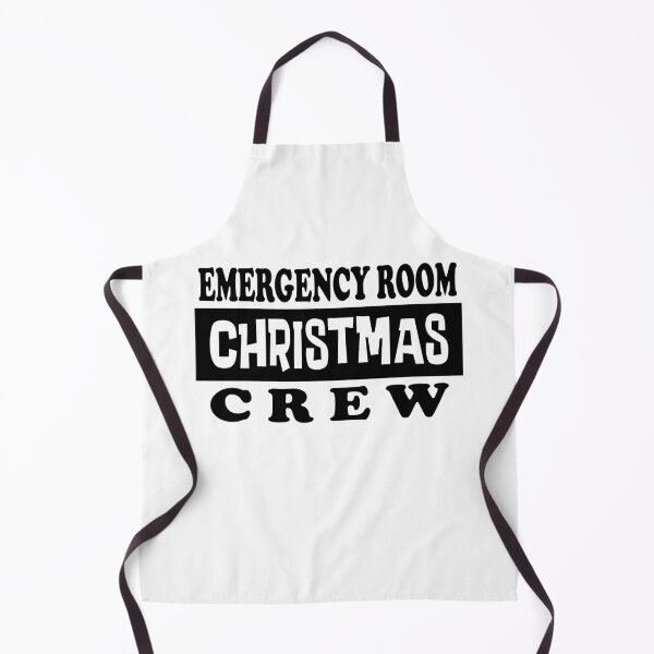 Item preview, Emergency Room Christmas Crew Essential Classic Sticker And Shirt Design designed and sold by Glike.