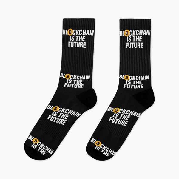 Item preview, Blockchain is the future Funny Crypto Meme designed and sold by Urosek.