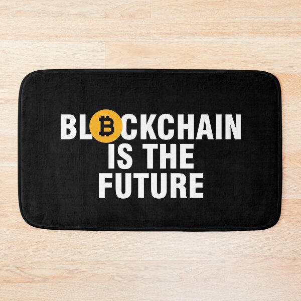 Item preview, Blockchain is the future Funny Crypto Meme designed and sold by Urosek.