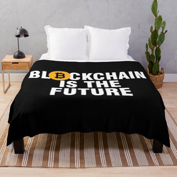 Item preview, Blockchain is the future Funny Crypto Meme designed and sold by Urosek.