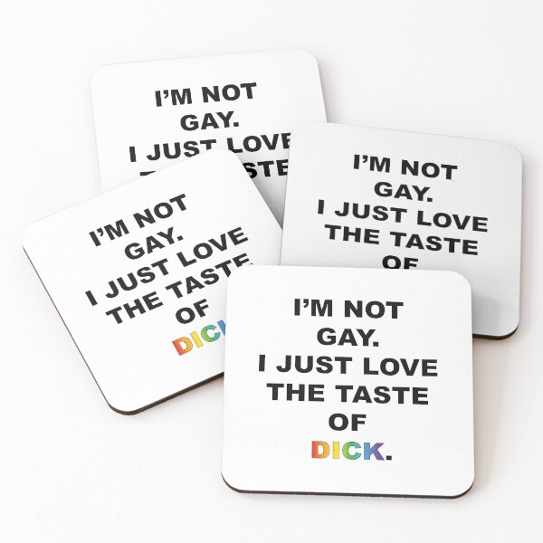 Item preview, I'm not gay. I just love the taste of dick... designed and sold by RooneyToon.