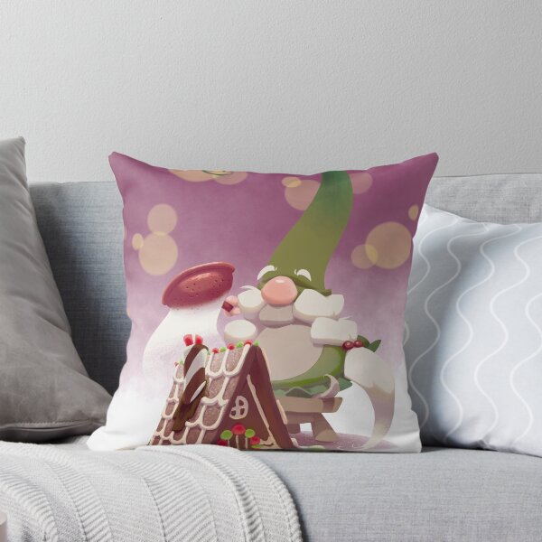 Item preview, Gnome sprinkling gingerbread house designed and sold by Whimsis.