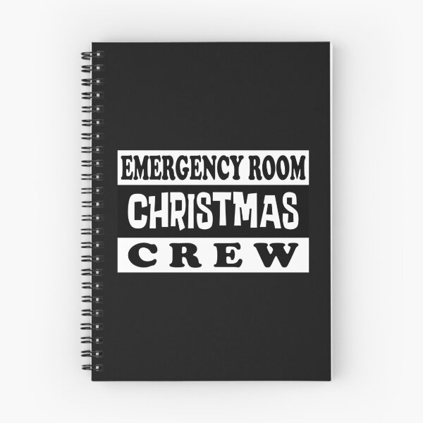 Item preview, Emergency Room Christmas Crew Essential Classic Sticker And Shirt Design designed and sold by Glike.