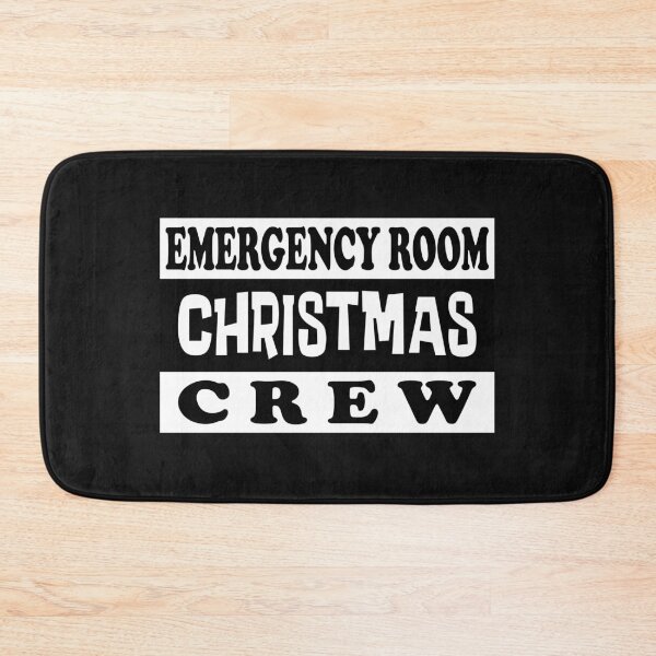 Item preview, Emergency Room Christmas Crew Essential Classic Sticker And Shirt Design designed and sold by Glike.