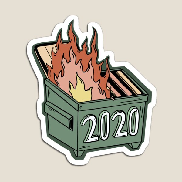 Dumpster Fire Magnets for Sale  Redbubble