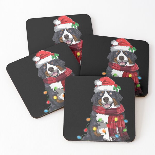 Item preview, Bernese Mountain Christmas Light Funny Dog Lover Xmas designed and sold by MagicJohnson22.