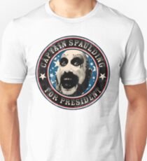 Kapitän Spaulding für den Präsidenten Slim Fit T-Shirt