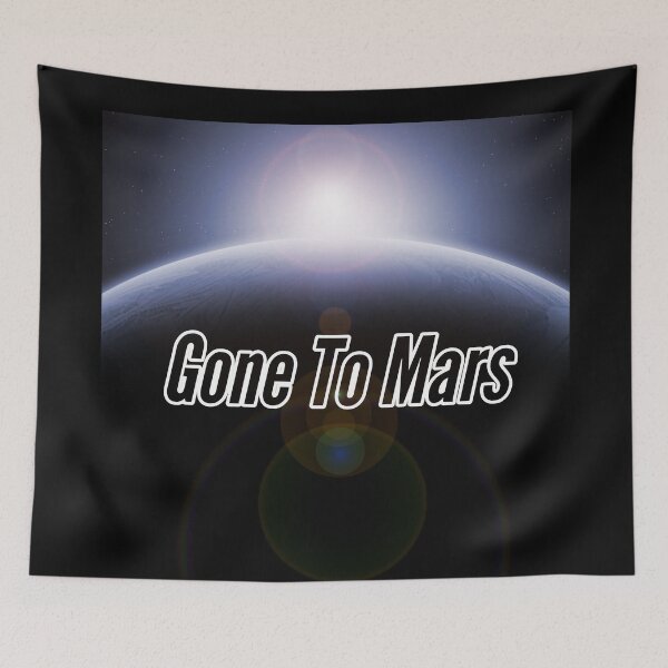Item preview, Gone To Mars designed and sold by stevenwoodcock.