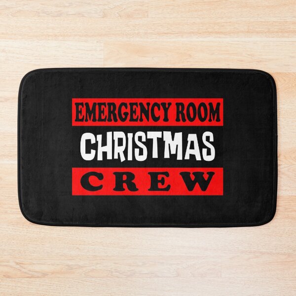 Item preview, Emergency Room Christmas Crew Essential Classic Sticker And Shirt Design designed and sold by Glike.