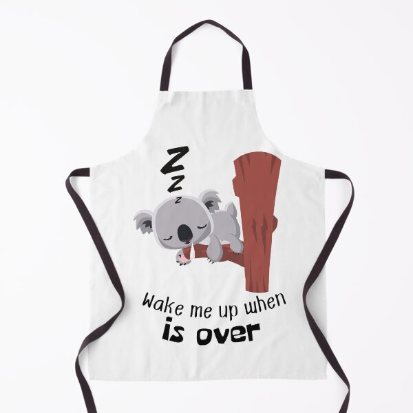 Item preview, wake me up when winter is over sleeping koala designed and sold by Socool101.