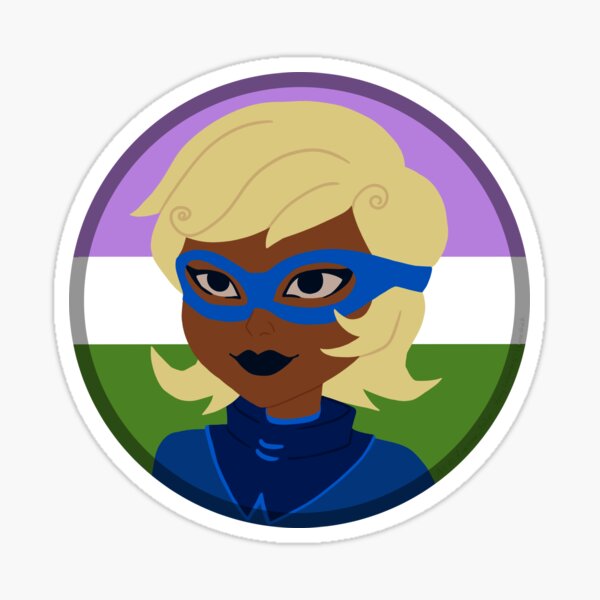 Roxy Lalonde is GenderQueer Sticker