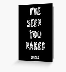 Valentines Day - Naked Greeting Card