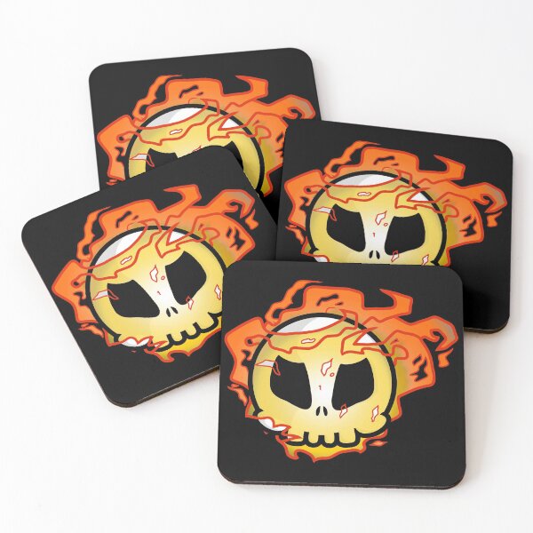 Item preview, Flaming Skully designed and sold by hoofster.