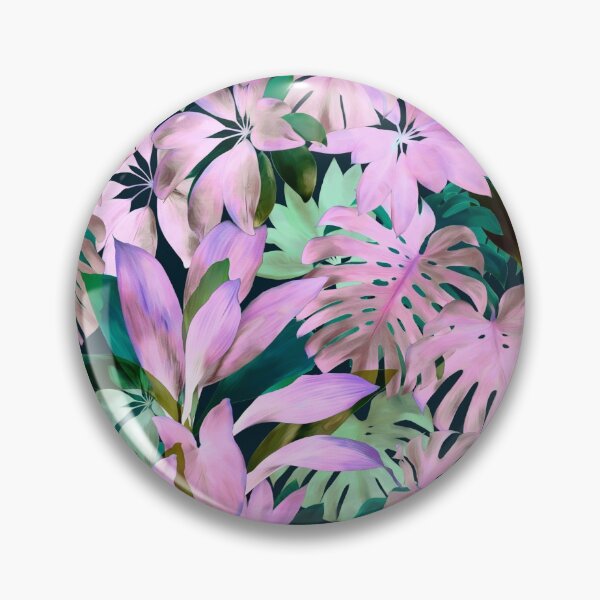 Item preview, Tropical Night Magenta & Emerald Jungle designed and sold by micklyn.