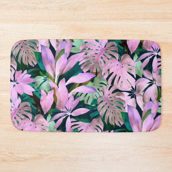 Item preview, Tropical Night Magenta & Emerald Jungle designed and sold by micklyn.